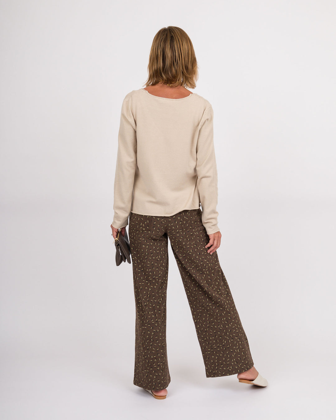 3 Button Cardigan - Oatmeal