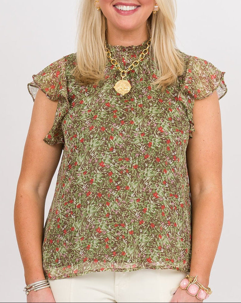 Woodland Floral Blouse