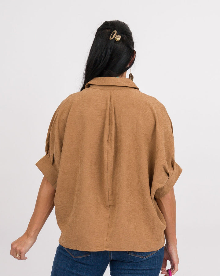 Shirley Rae Top - Camel