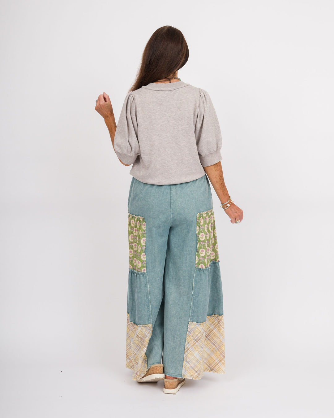 Phoebe Puff Sleeve Top - Stone