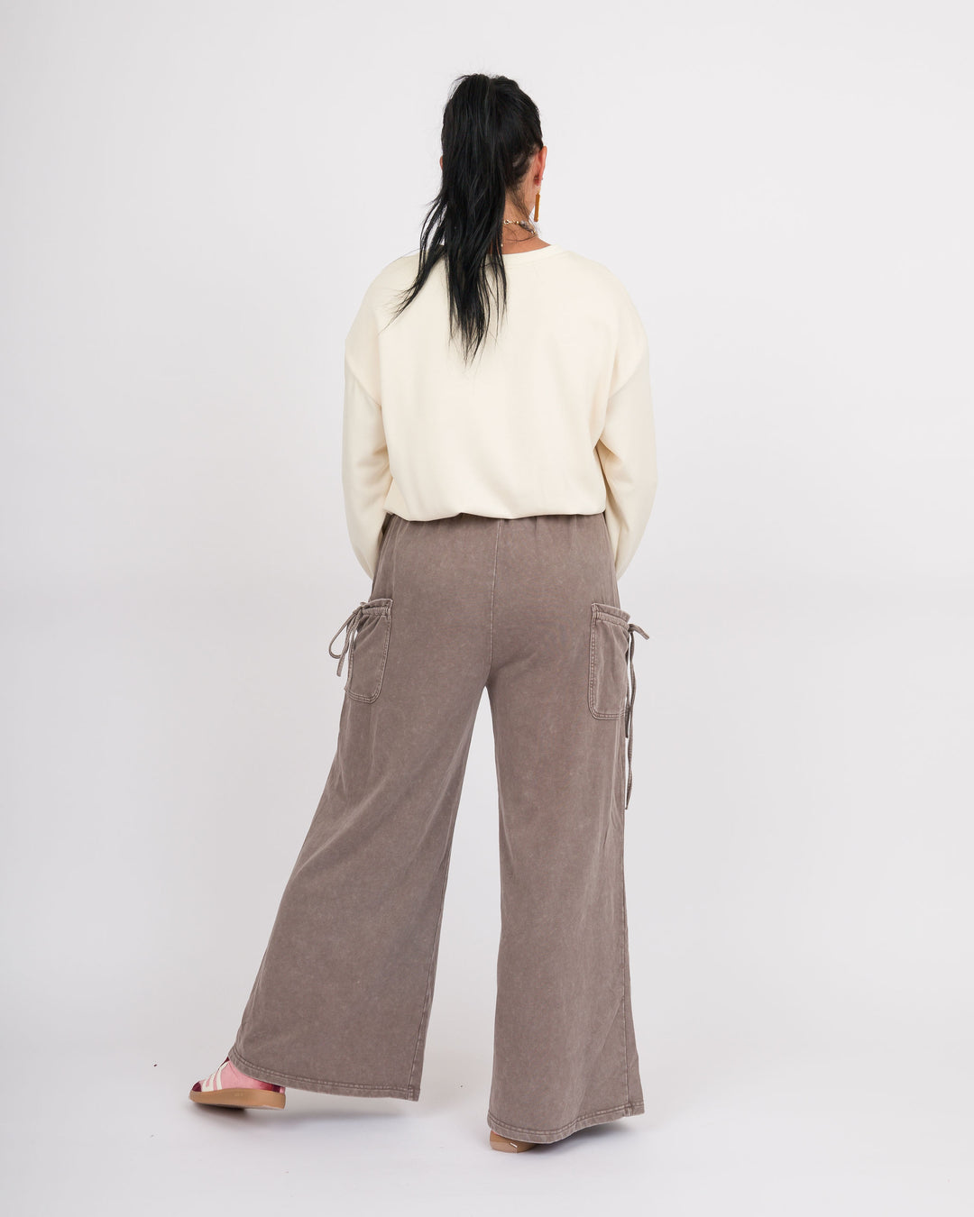 Aspen Luxe Knit Bubble Top - Cream