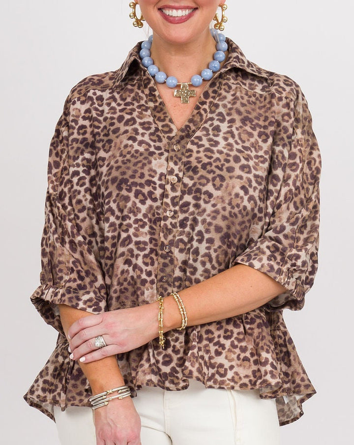 Collins Leopard Top