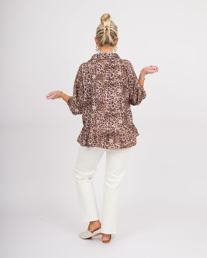 Collins Leopard Top
