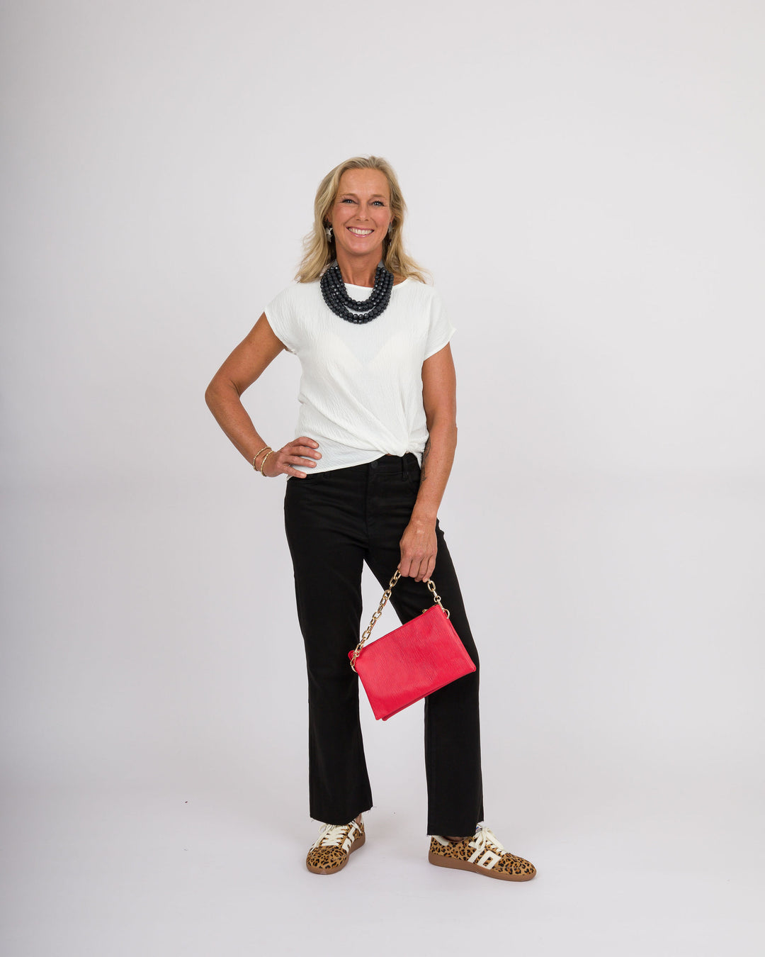 Knot Your Basic White Top