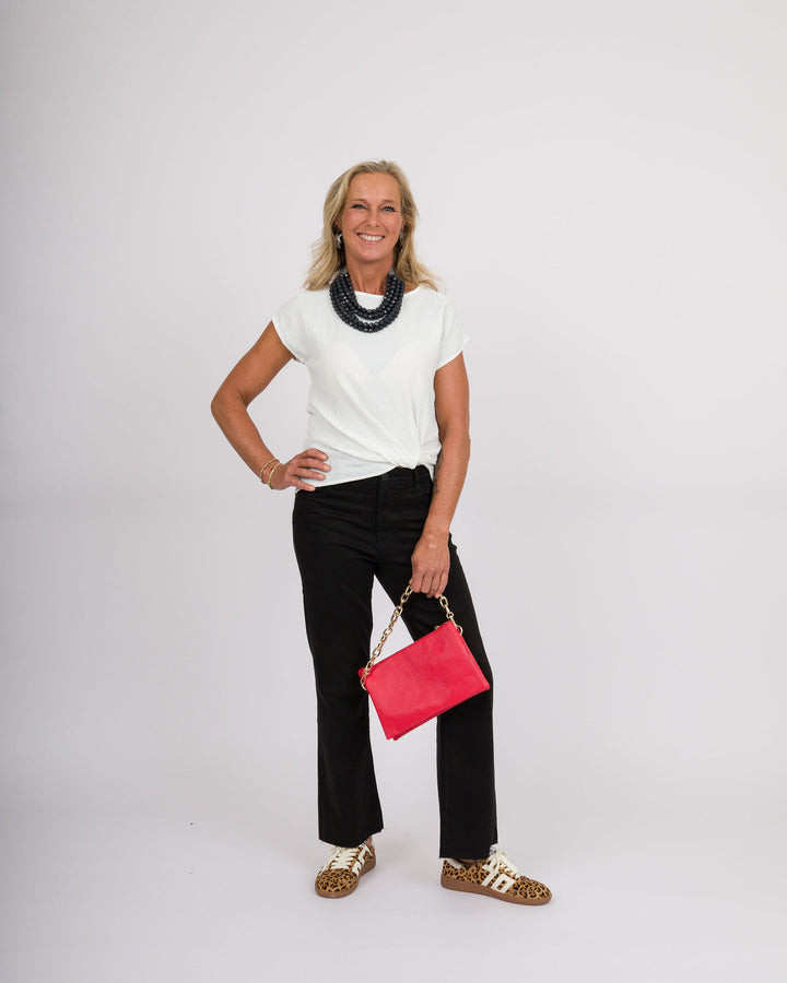 Knot Your Basic White Top