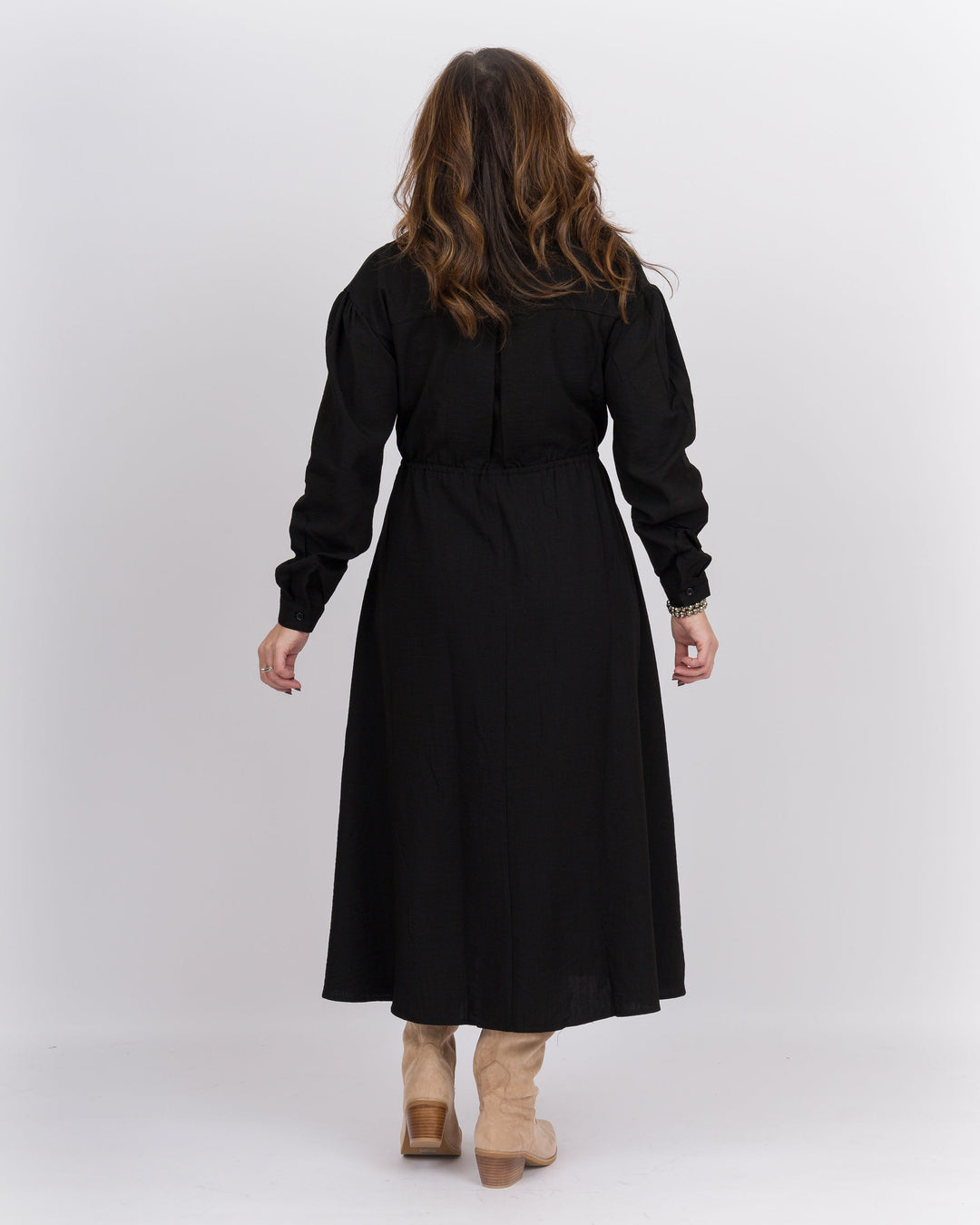 Brenda Midi Dress Black
