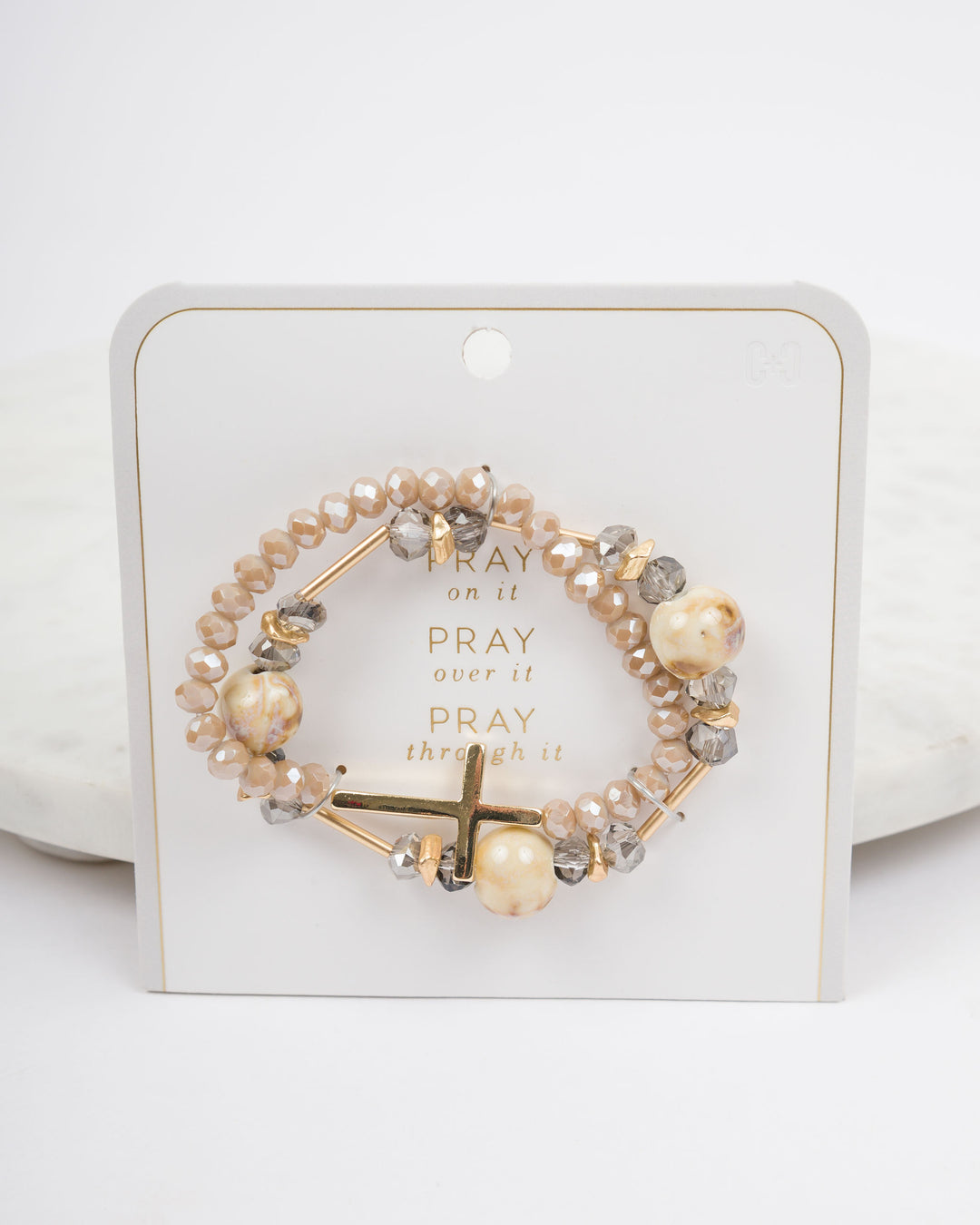 Pray On It Bracelet - Neutral