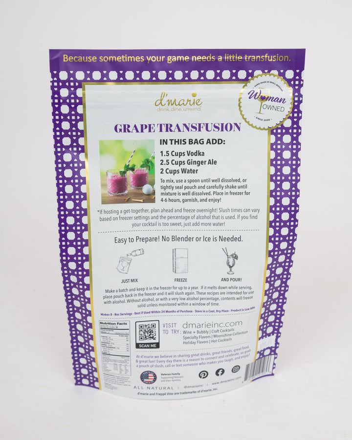 d’marie Grape Transfusion Mix