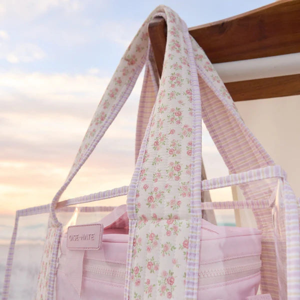 Quilted Ditsy Floral Jelly Tote