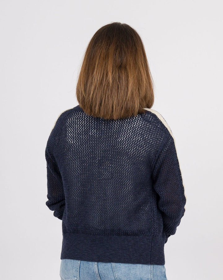 Midnight Textured Knit Jacket