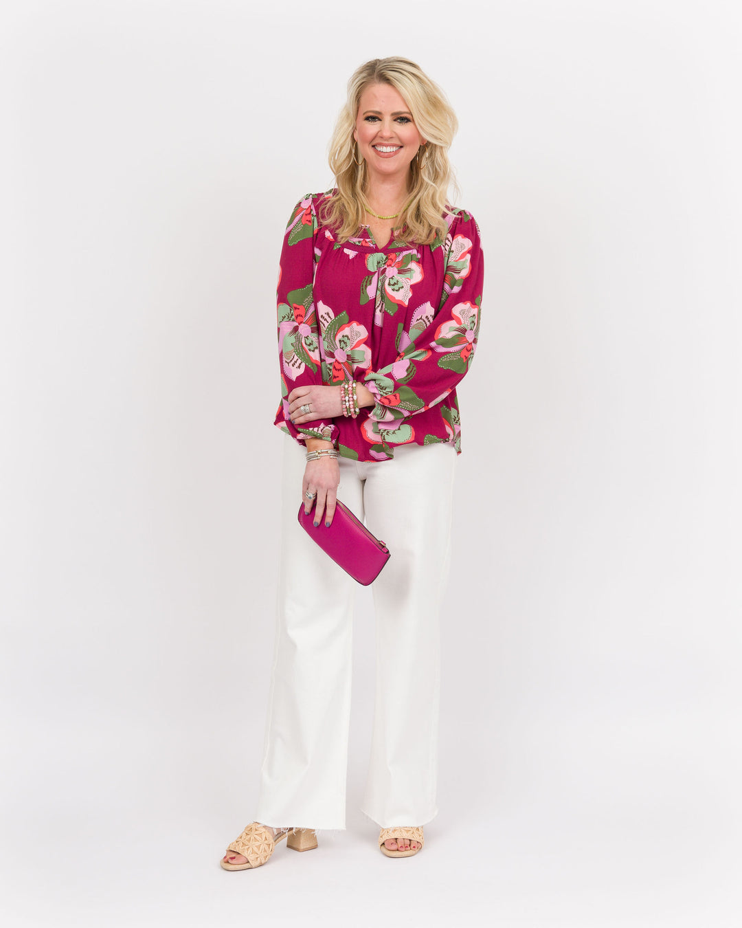 Janelle Top Plum-Final Sale