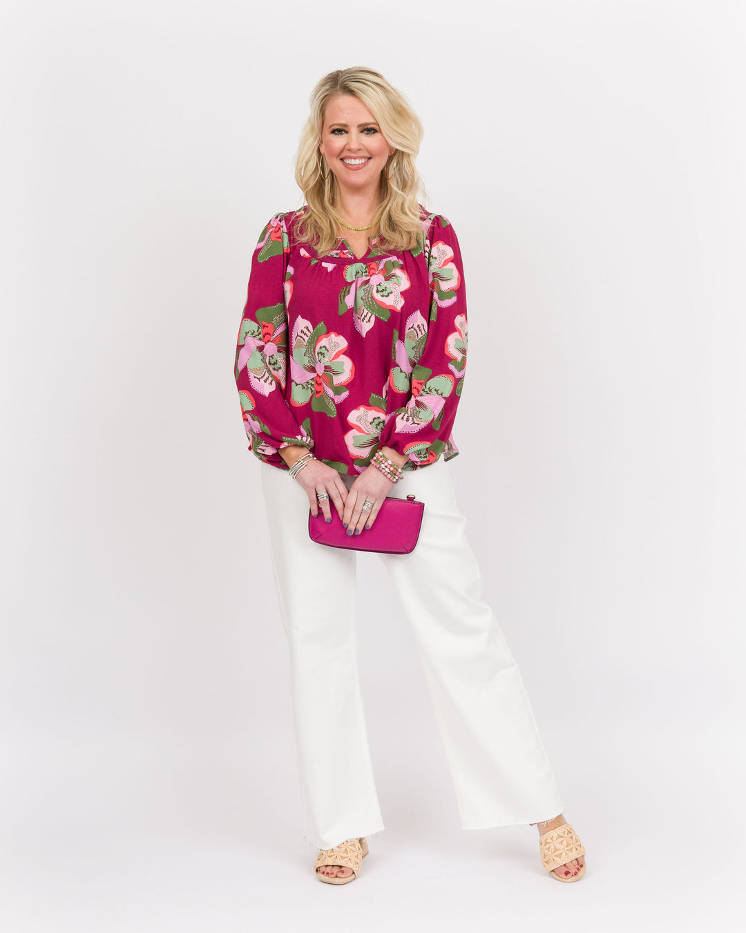 Janelle Top Plum-Final Sale