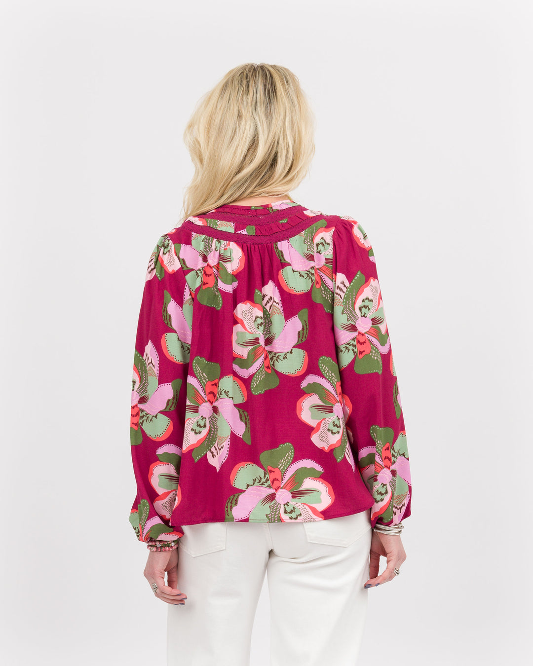Janelle Top Plum-Final Sale