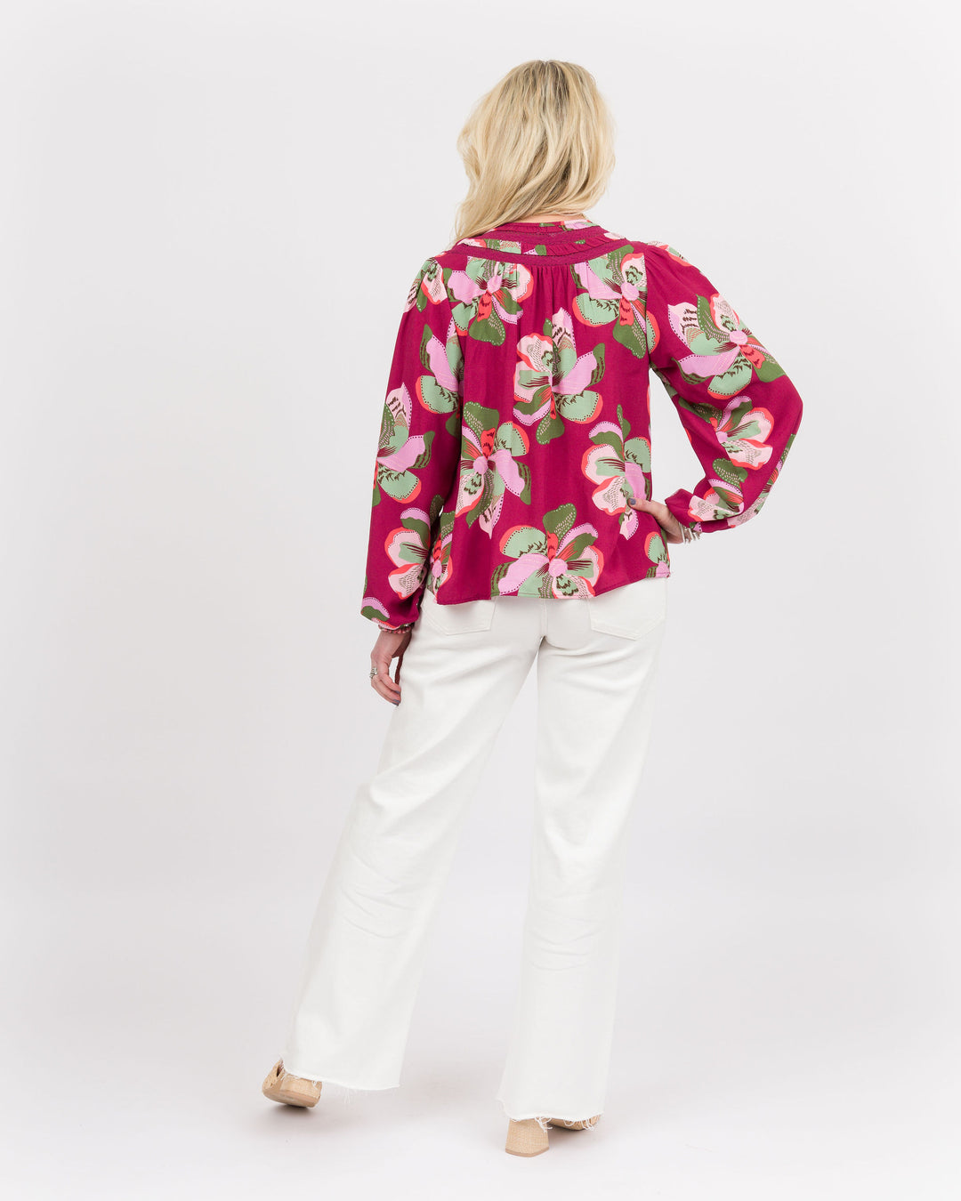 Janelle Top Plum-Final Sale