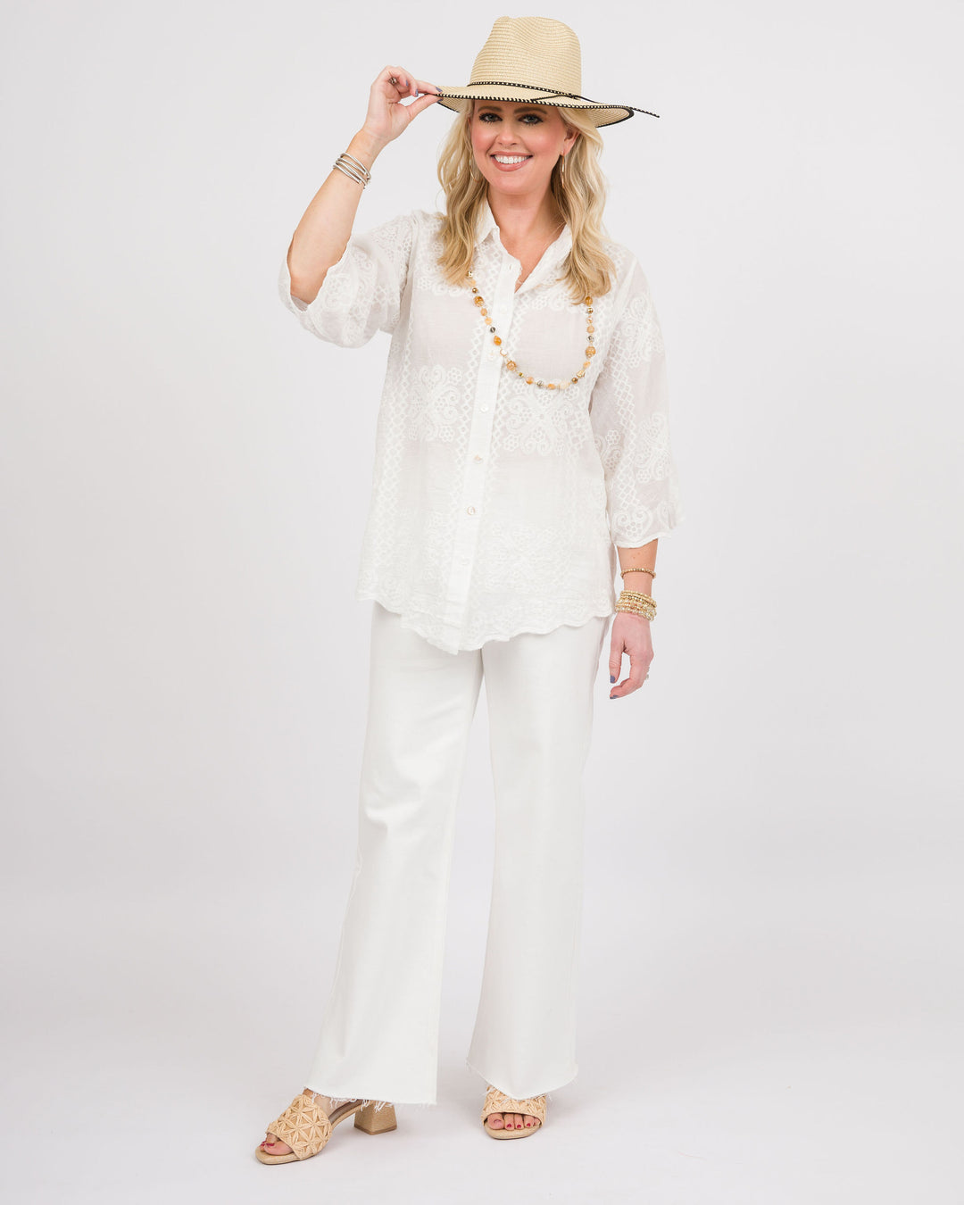 Seraphina Ranch Hat - Light Natural