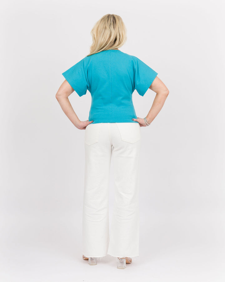 Angel Crew Neck Top -  Beryl