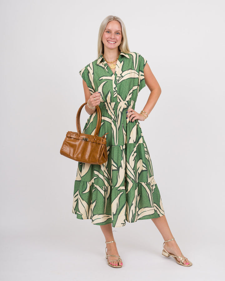 Green Gardens Maxi Dress