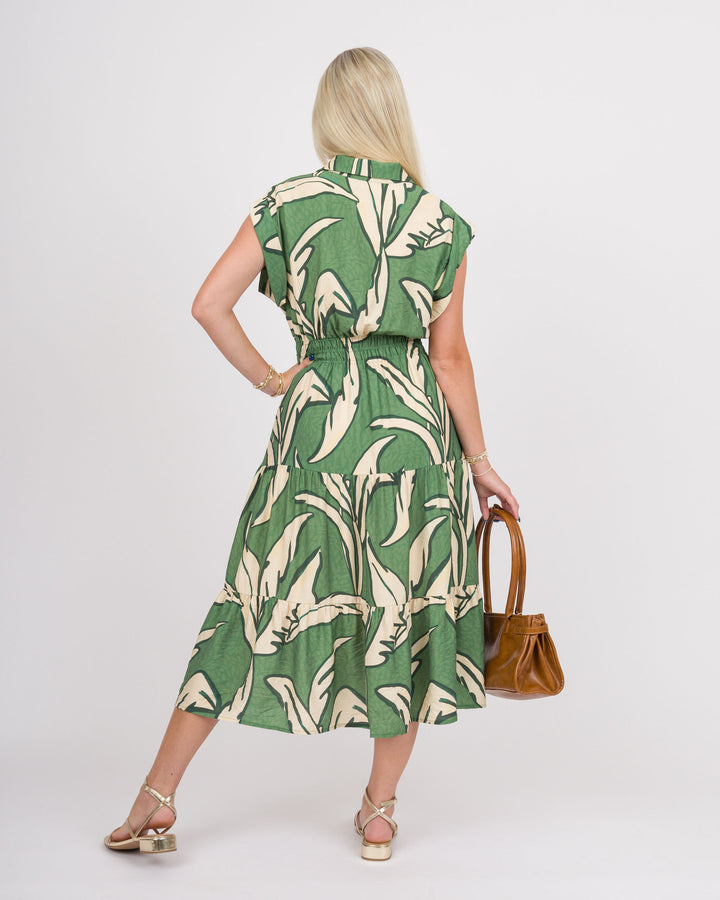 Green Gardens Maxi Dress