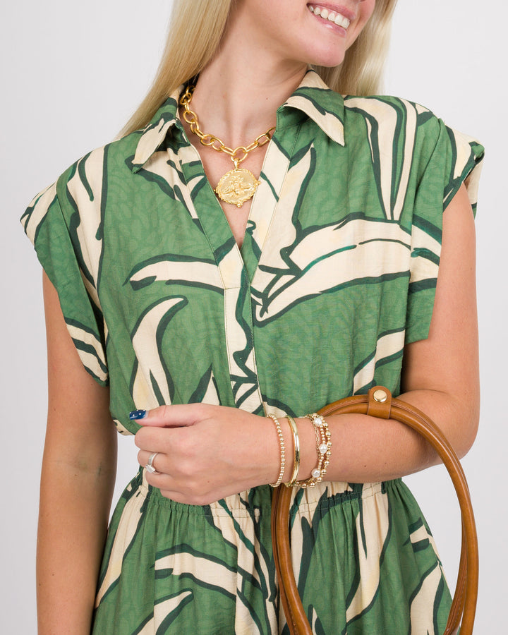 Green Gardens Maxi Dress