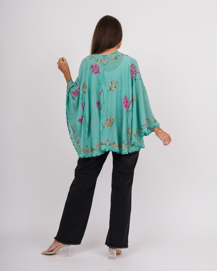 Heart of Pine Mineral Black Wide Leg Jeans