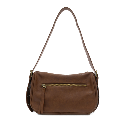 Joy Susan RUSSET MORGAN BUCKLE SHOULDER BAG