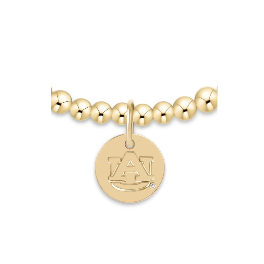 enewton ecollegiate Classic Gold 3mm Bracelet - Auburn