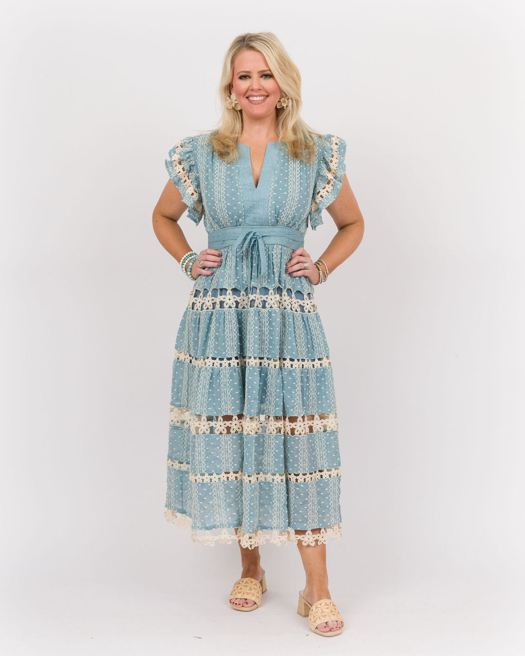 Ellison Chambray Maxi Dress - Final Sale