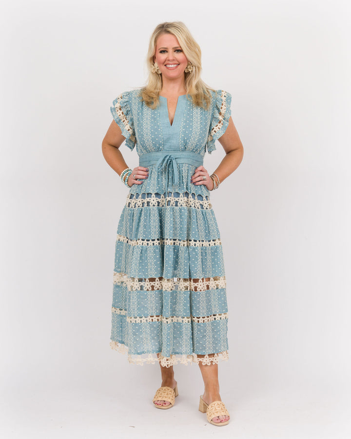 Ellison Chambray Maxi Dress - Final Sale