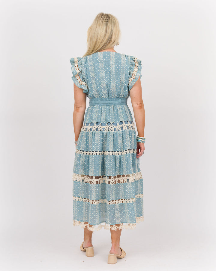 Ellison Chambray Maxi Dress - Final Sale