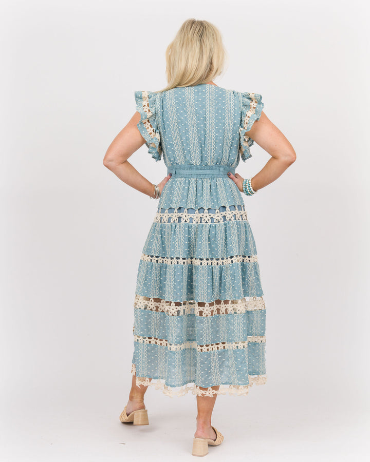 Ellison Chambray Maxi Dress - Final Sale