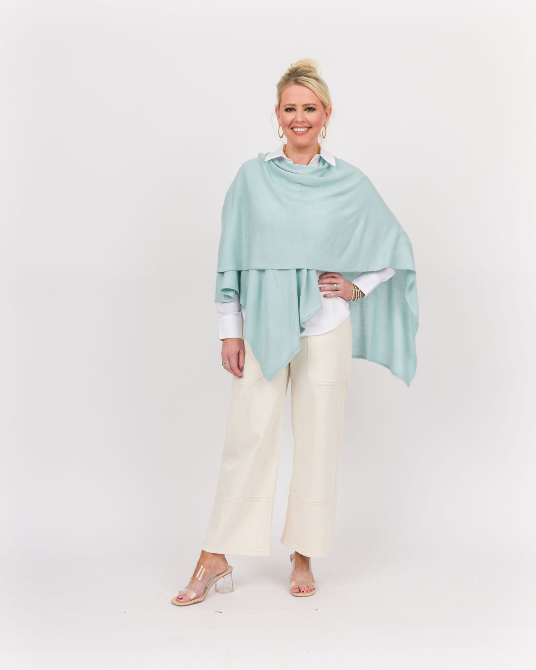 Bordeaux Cardi Wrap - Caribbean