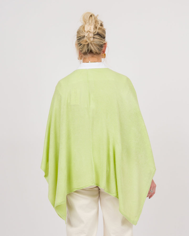 Bordeaux Cardi Wrap - Lime