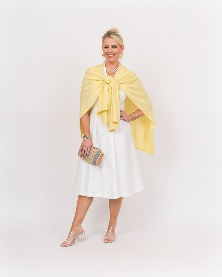 Bordeaux Cardi Wrap - Sunshine