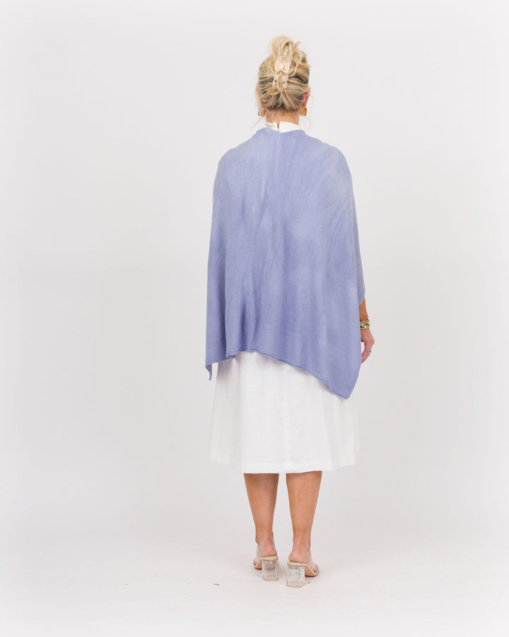 Bordeaux Cardi Wrap - Periwinkle