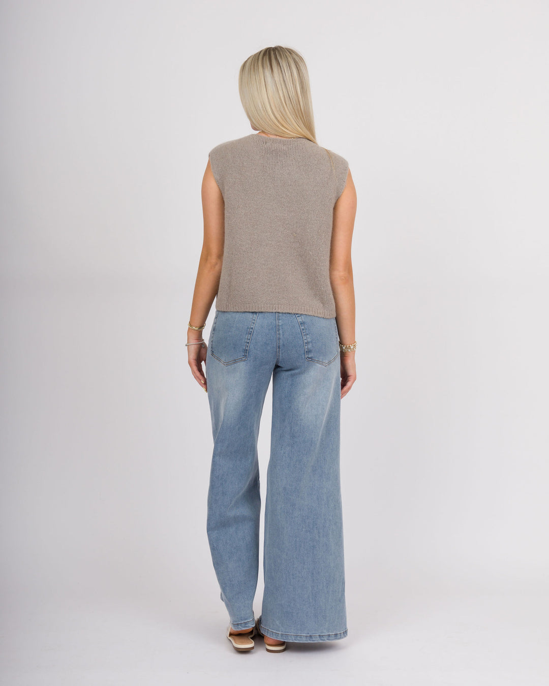 Christina Vest - Taupe