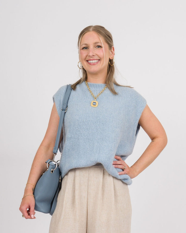 Nadia Vest - Light Blue