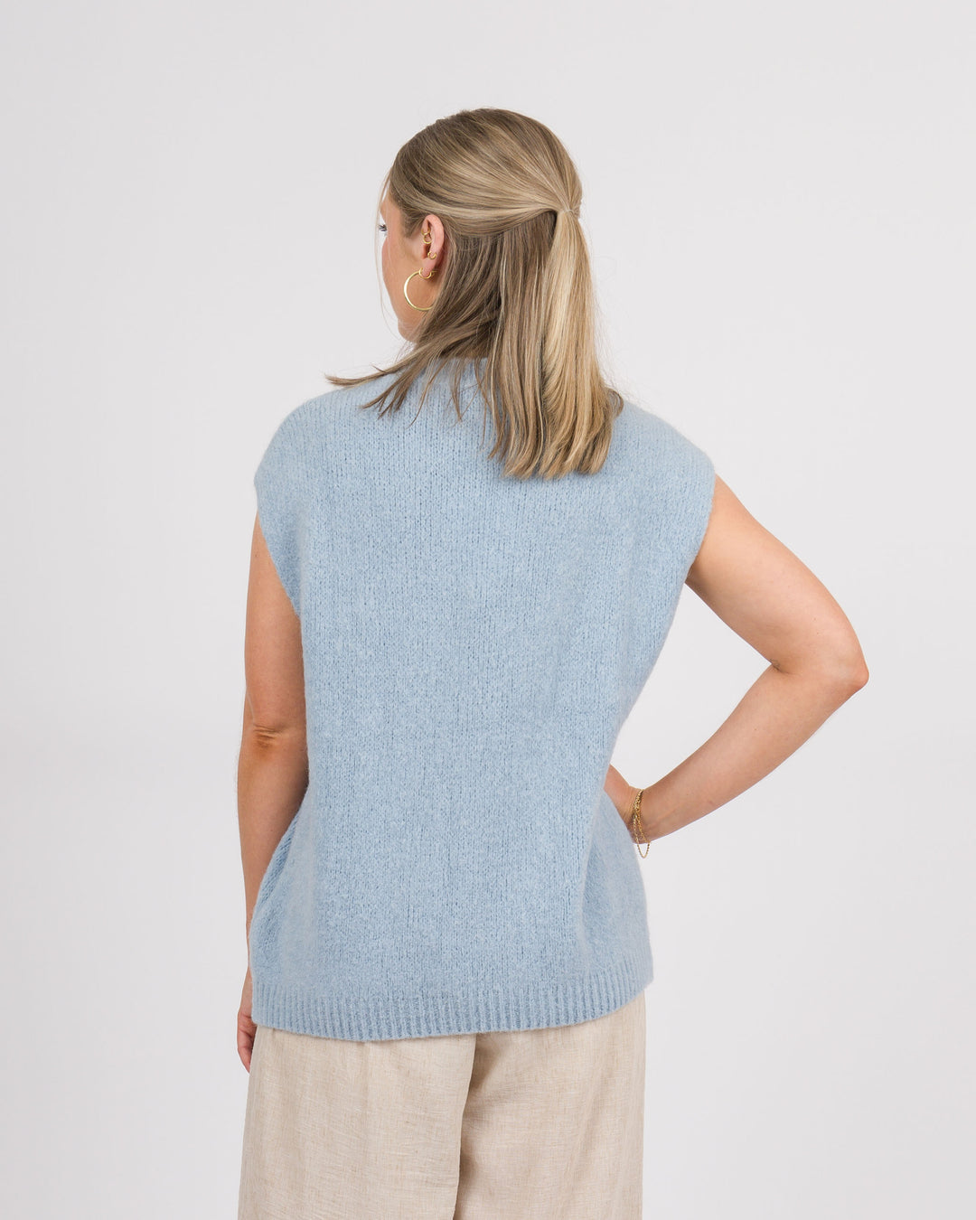 Nadia Vest - Light Blue