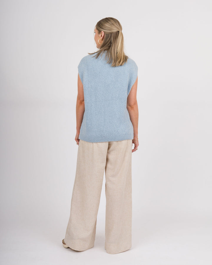 Nadia Vest - Light Blue