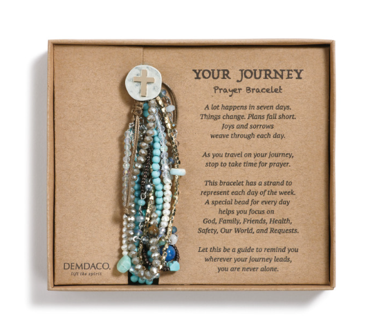 Your Journey Prayer Bracelet - Turquoise