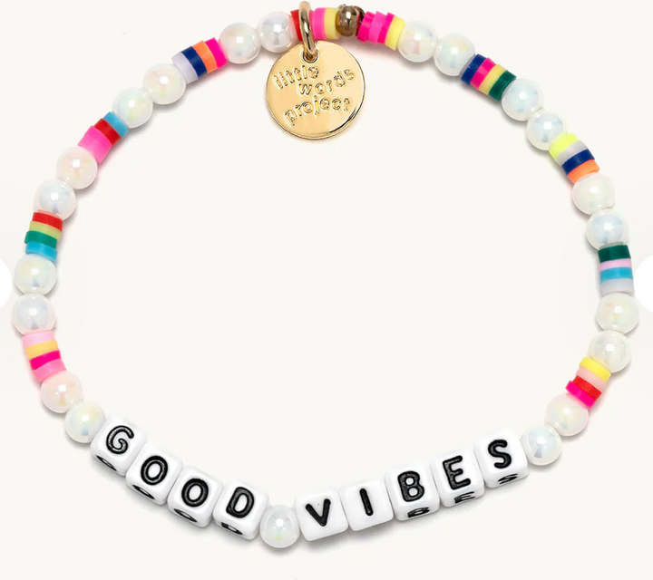 Little Words Project Good Vibes Bracelet S/M-Final Sale