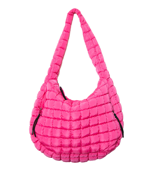 Oversized Quilted Tote