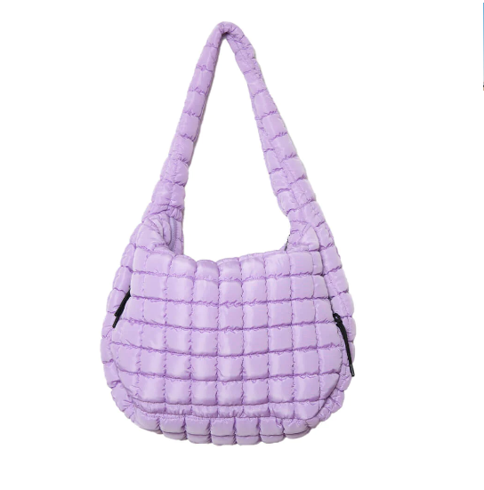 Oversized Quilted Tote