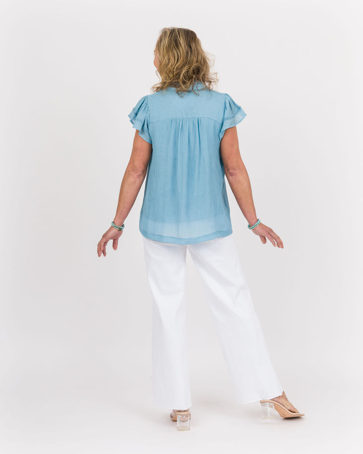 Nolani Top - Blue