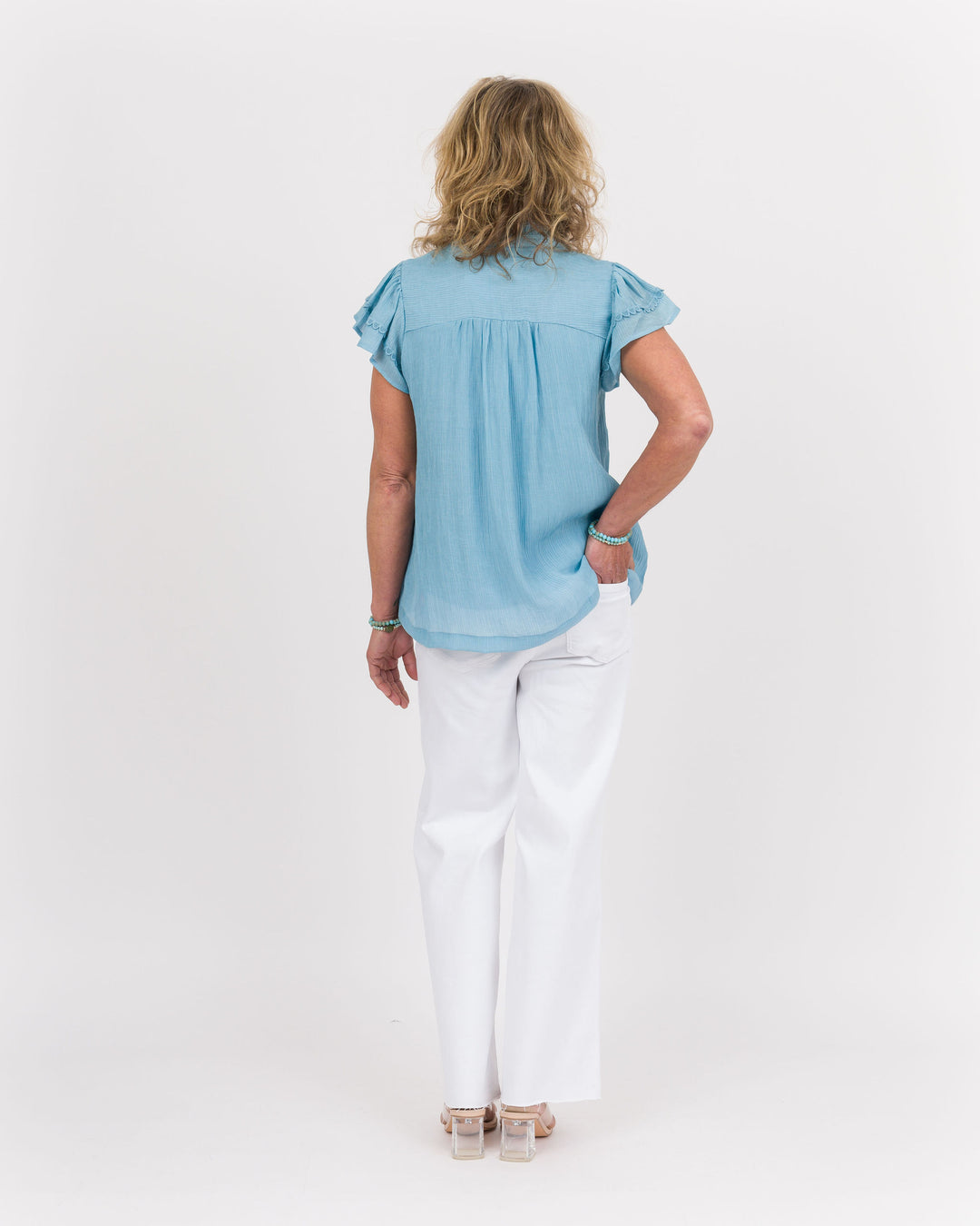 Nolani Top - Blue