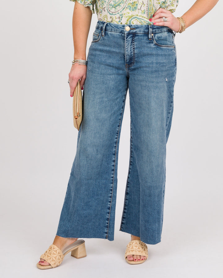 KUT from the Kloth Meg High Rise Wide Leg - Regent