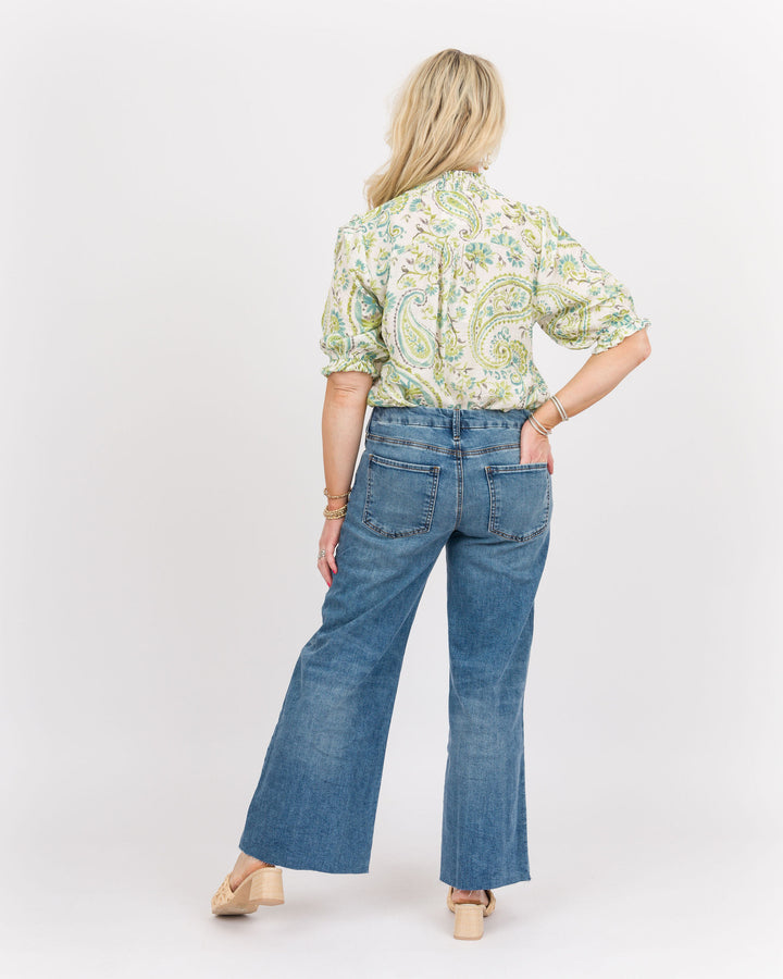 KUT from the Kloth Meg High Rise Wide Leg - Regent