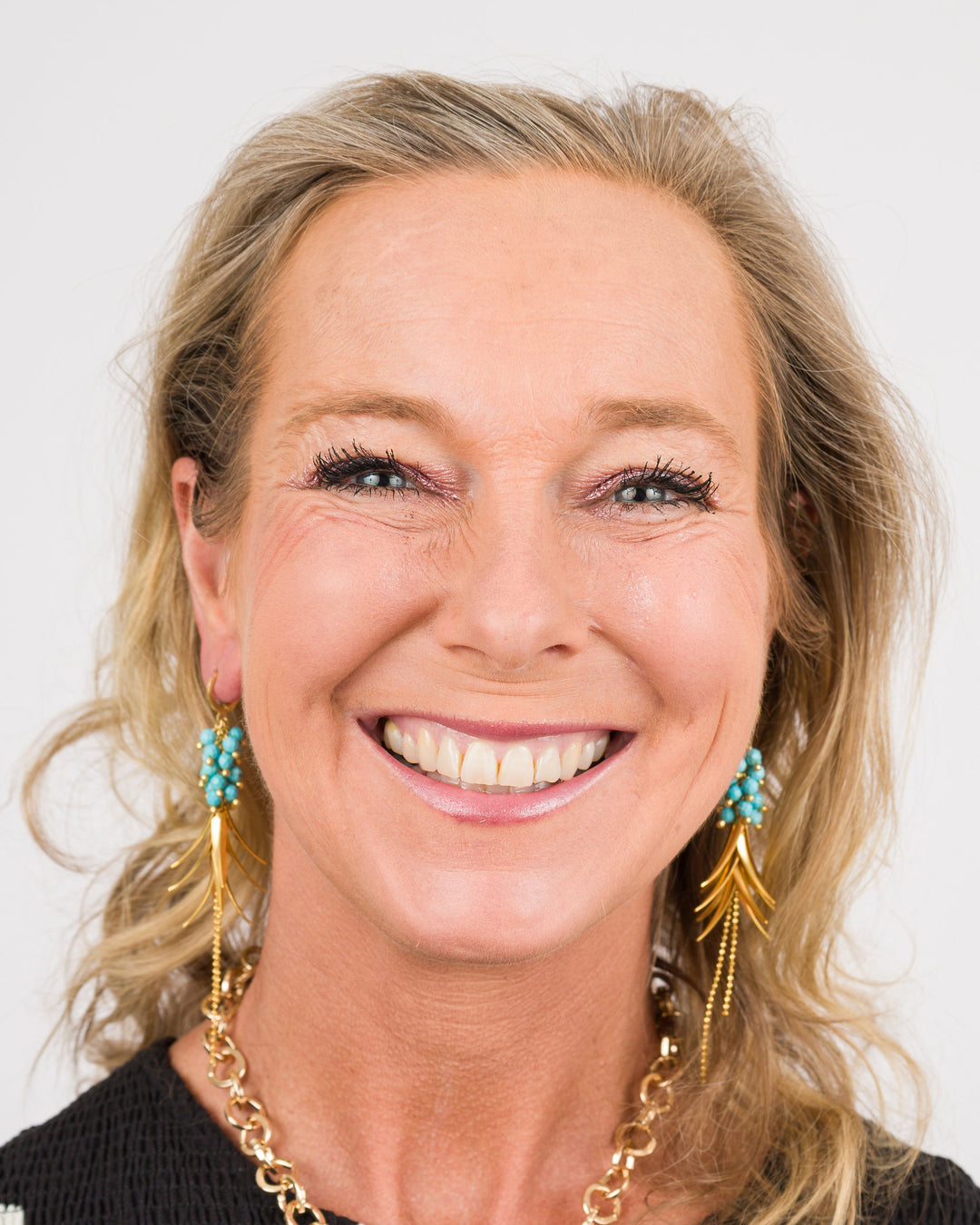 Creative Brazil Palmares Earrings Turquoise