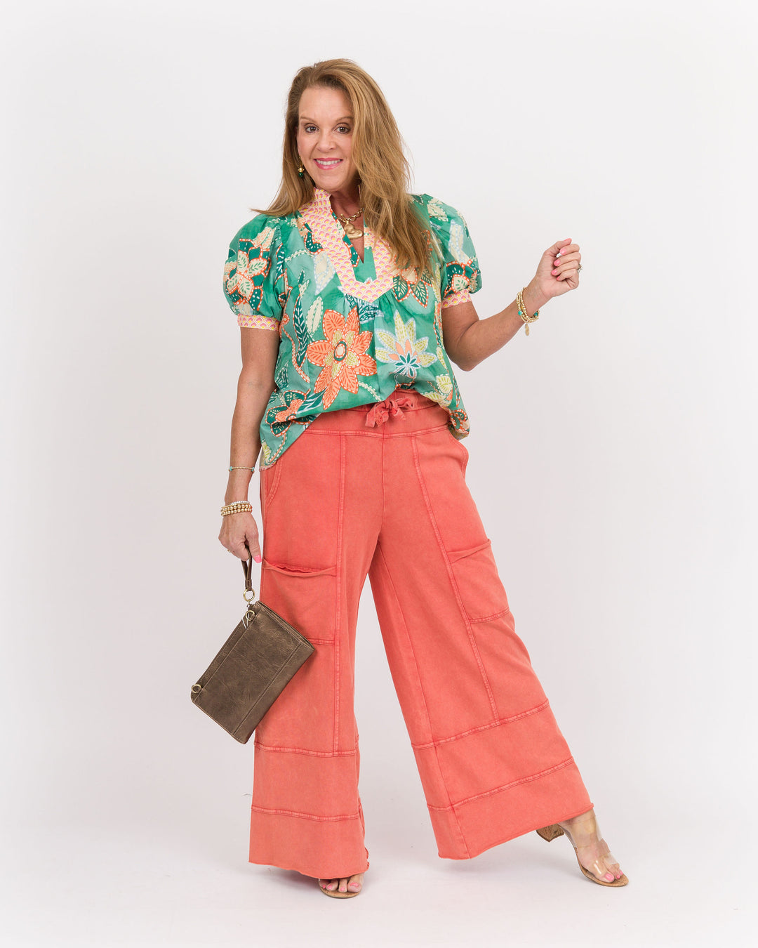 Kate Wide Leg Pants - Tapatio