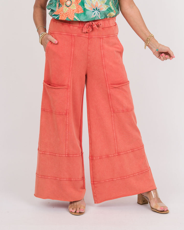 Kate Wide Leg Pants - Tapatio