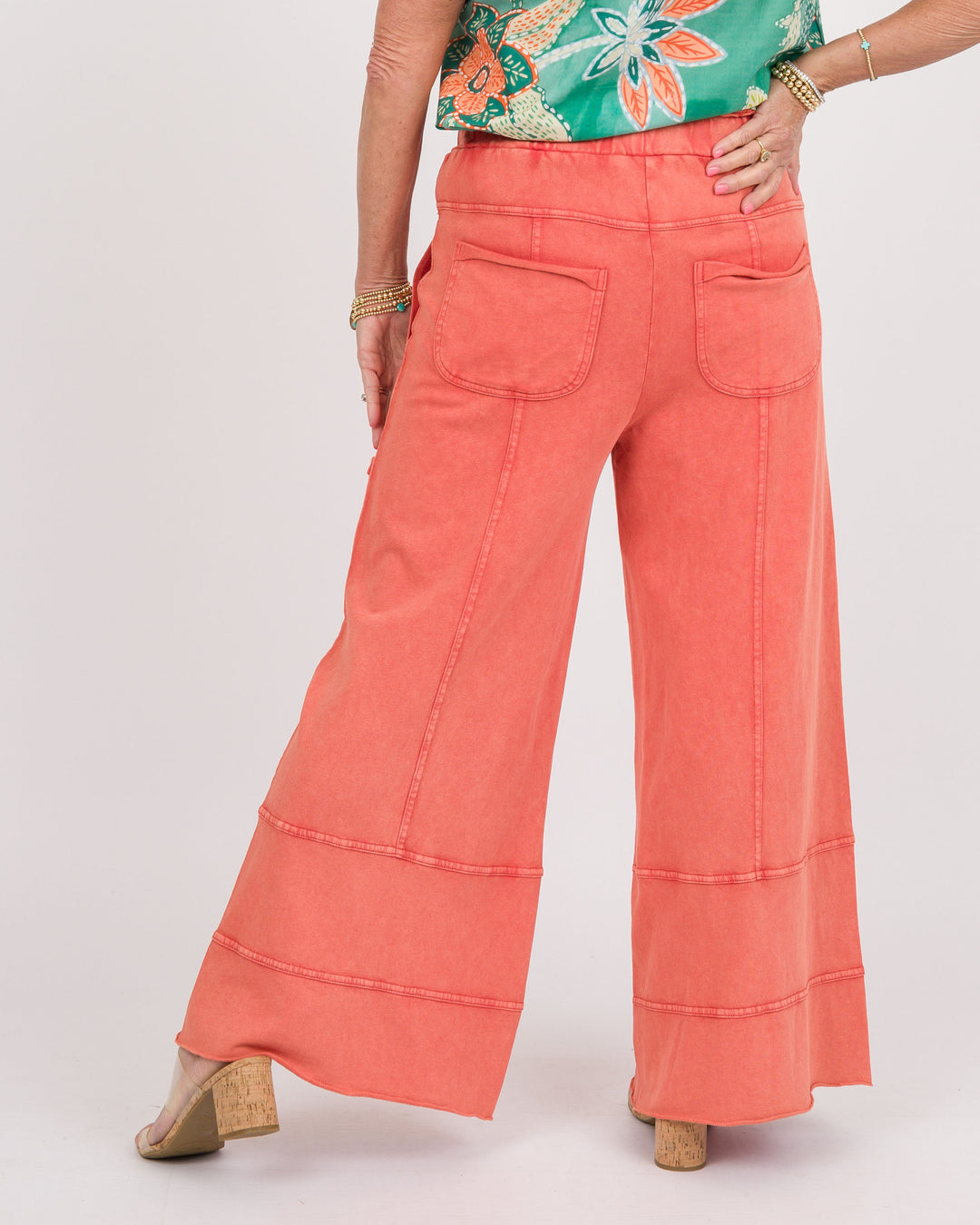 Kate Wide Leg Pants - Tapatio